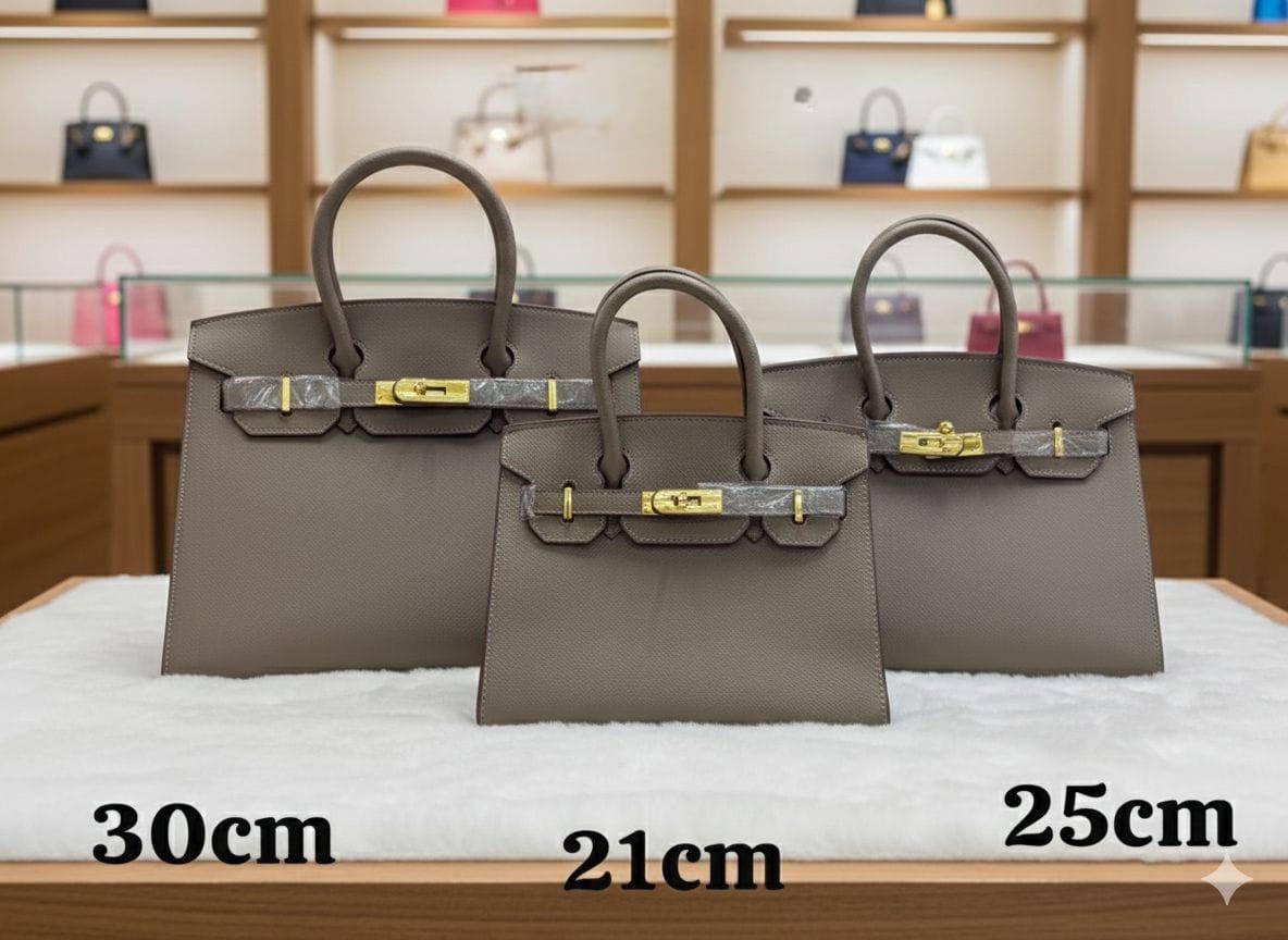 HERMES ʙɪʀᴋɪɴs
ᴍᴀᴛᴛᴇ ʜᴀʀᴅ ʟᴇᴀᴛʜᴇʀ
ɢᴏʟᴅ ʜᴀʀᴅᴡᴀʀᴇ

sɪᴢᴇ 21 cm PRICE: *110 ᴅʜs* 

sɪᴢᴇ 25 cm PRICE: *115 ᴅʜs* 

sɪᴢᴇ 30 cm PRICE: *120 ᴅʜs* 

Zain31
♥️♥️♥️