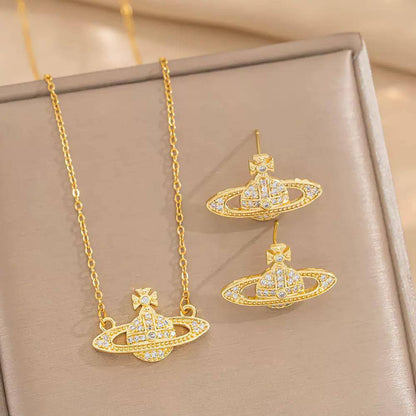 Necklace and earring Set of 2 
Offer price 

40 dhs🪙🌨️

Zain242
♥️♥️♥️