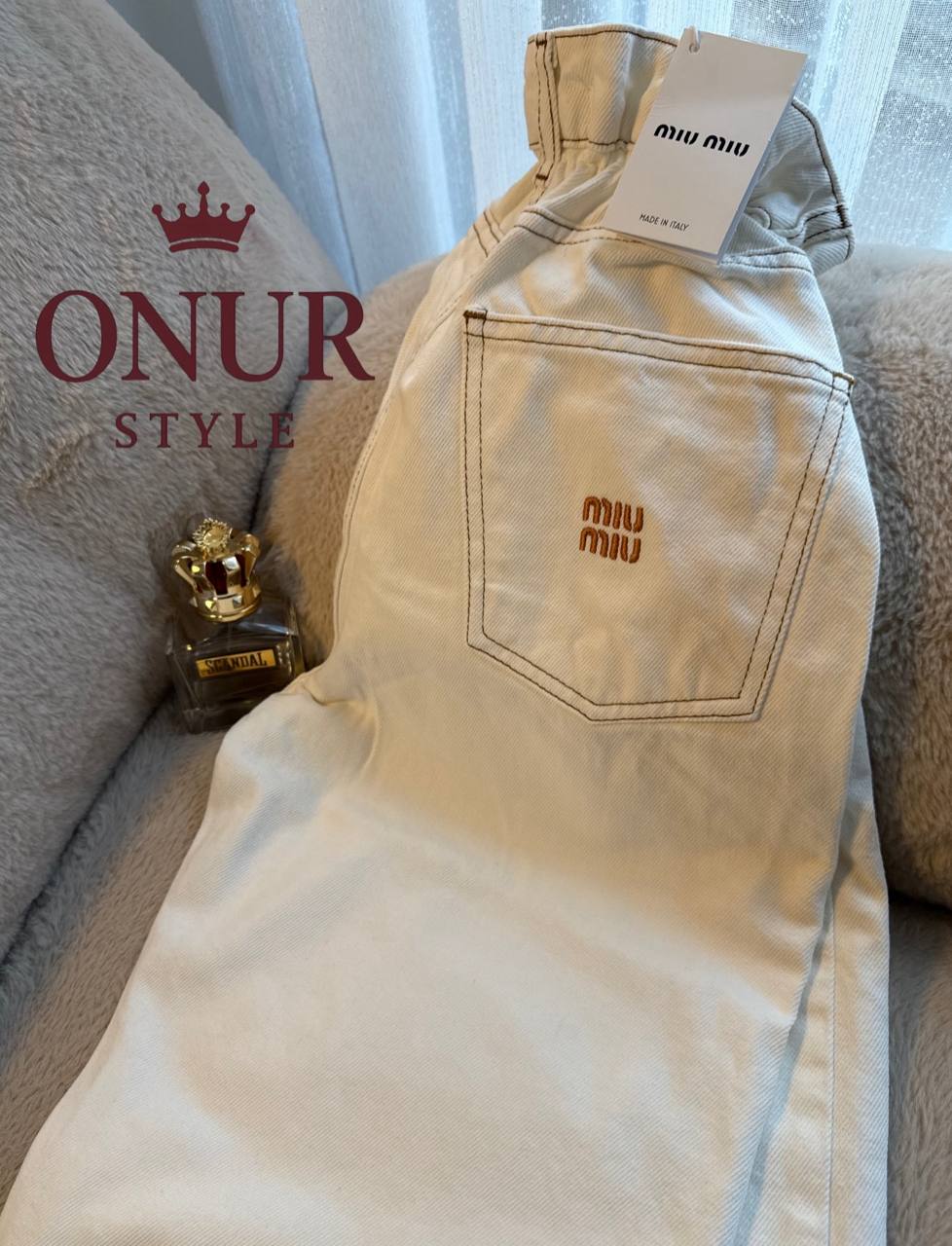 Master Miu Miu jeans

S-xl

180 dhs

OnurStyle store

اطلبوها من الوتس المثبت في الأعلى👆🏻👆🏻
تواصلو معنا 👈🏻 Zain 
For order WhatsApp pinned 👆🏻

♥️♥️♥️