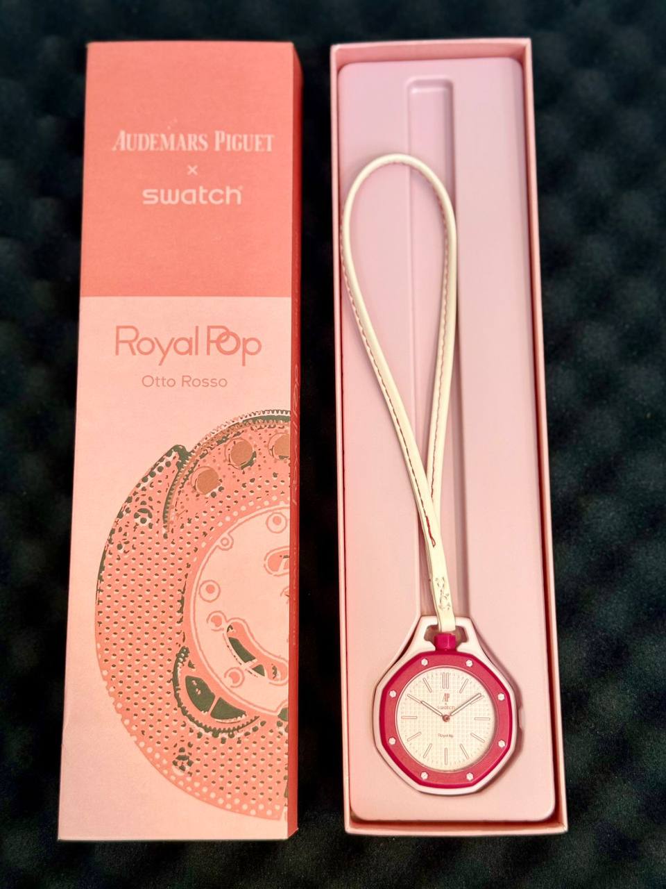 AP swatch Royal pop
*New arrival*🔥
*Available 

With box 🎁🎁🎁

50 dhs✅

Zain08
♥️♥️♥️