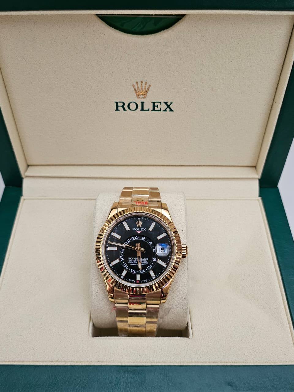 *♛ROLEX♛*
Rolex
ROLEX SKY DWELLER (*DIW*)
Swiss Movement🇨🇭
Water Resistant 💧
Sapphire Crystal 
Super Master Quality 
With Original Box 📦🛍️
For Price 👇 WhatsApp✅
0568585901 
0507557372
0552275751 Owner Zain 👌

Zain282
♥️♥️♥️