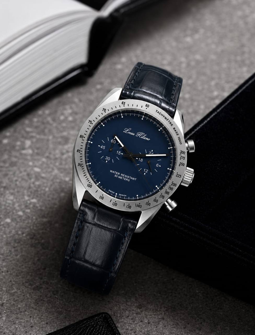 Louis Hilano watch for men 
good quality 
280 dhs✅

Zain59
♥️♥️♥️