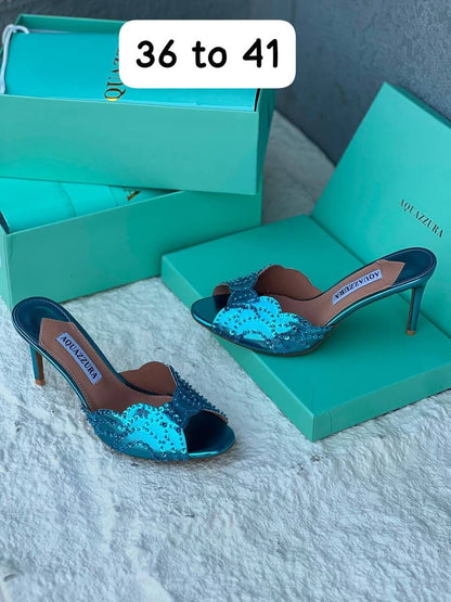 Aquazzura
 𝟗𝐂𝐌
💯high quality
130 dhs✅

Zain86
♥️♥️♥️