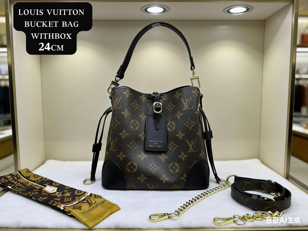LV ʙᴜᴄᴋᴇᴛ 
ᴄᴏᴍᴘᴀʀᴛᴍᴇɴᴛ/ʟᴏɴɢ sᴛʀᴀᴘ
ᴡɪᴛʜʙᴏx🎁🎁🎁
ʟᴇᴀᴛʜᴇʀ 
sɪᴢᴇ:𝟐𝟒ᴄᴍ
110 dhs🇦🇪

Zain56
♥️♥️♥️