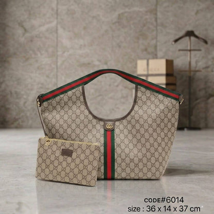 GUCCI ɢɪɢʟɪᴏ ᴛᴏᴛᴇʙᴀɢ
GG ɢʀᴇᴇɴ ᴀɴᴅ ʀᴇᴅ ᴡᴇʙ ᴛʀɪᴍ
ᴄᴀɴᴠᴀs ᴀɴᴅ ʟᴇᴀᴛʜᴇʀ ᴍᴀᴛᴇʀɪᴀʟ
ɢᴏʟᴅ ʜᴀʀᴅᴡᴀʀᴇ
sɪᴢᴇ : 36 cm

85 dhs✅

Zain31
♥️♥️♥️