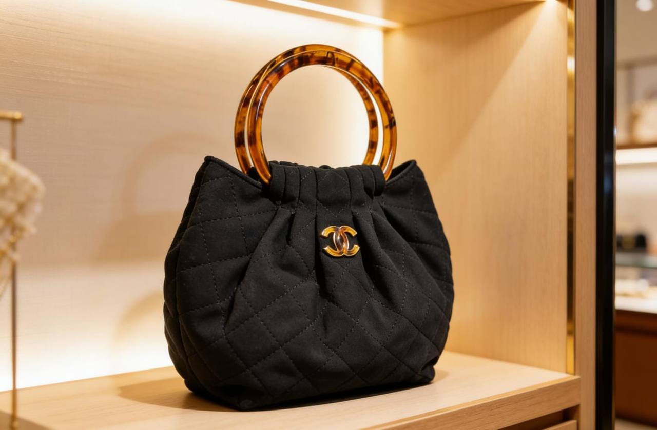 Chanel
105 dhs✅ 
with box 
🎁🎁🎁

Size :18/20/7

Zain07
♥️♥️♥️