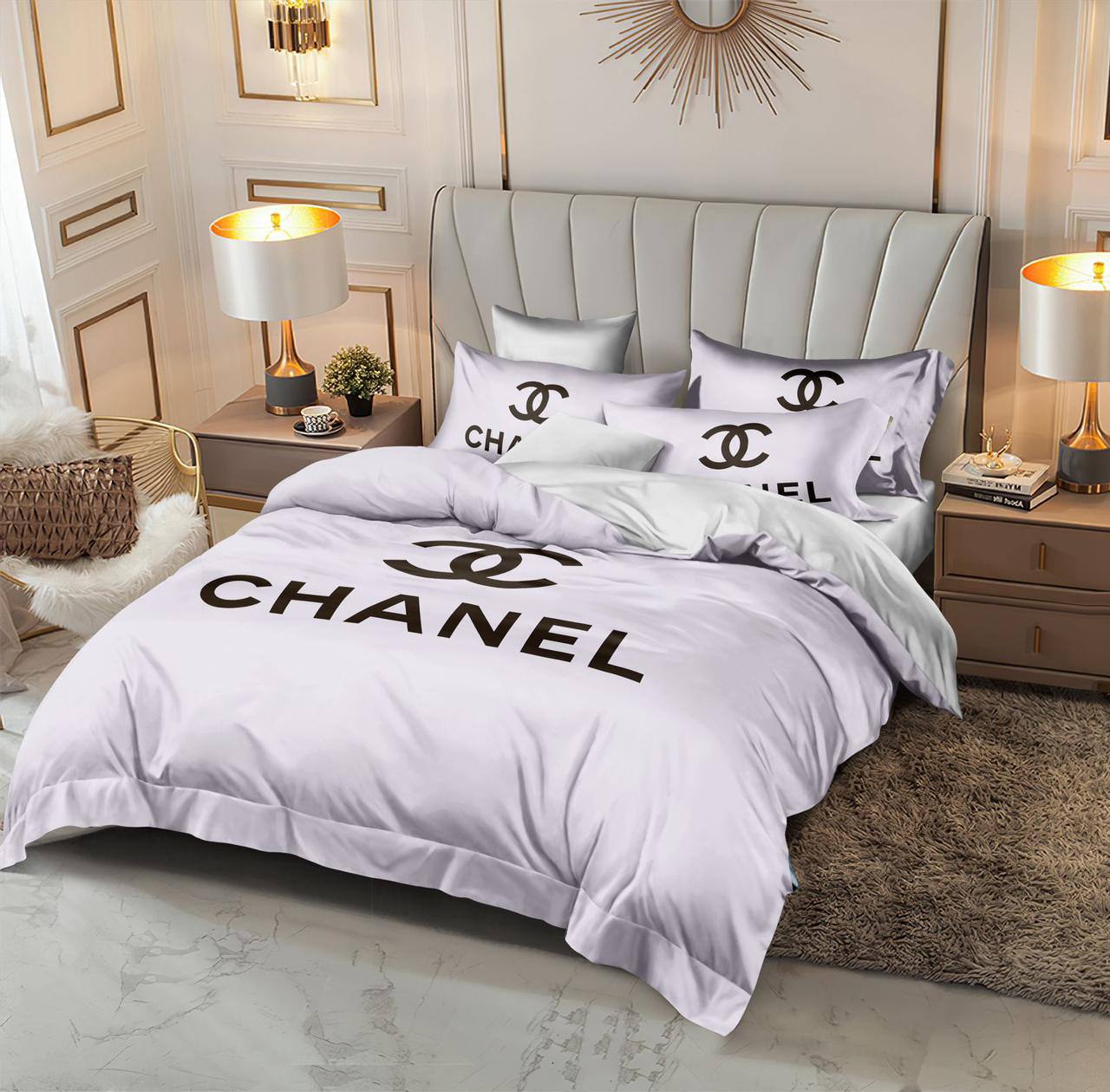 Master quality 
King size cover 6pcs set 
1 bedsheets 
1 Duvete cover 
4 pillowcases 
6 pcs set 
120 dhs🇦🇪

Zain99
♥️♥️♥️