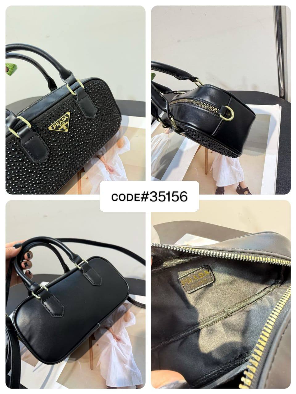 YSL ☆ MIUMIU ☆ PRADA
ʙᴏsᴛᴏɴ ᴛᴏᴘ ʜᴀɴᴅʙᴀɢ
ᴡɪᴛʜ ᴅɪᴀᴍᴏɴᴅ ɢʟɪᴛᴛᴇʀs
ᴡɪᴛʜ ʟᴏɴɢ ʙᴇʟᴛ sᴛʀᴀᴘ
sɪᴢᴇ : 22 cm

65 dhs🪙💕

Zain31
♥️♥️♥️