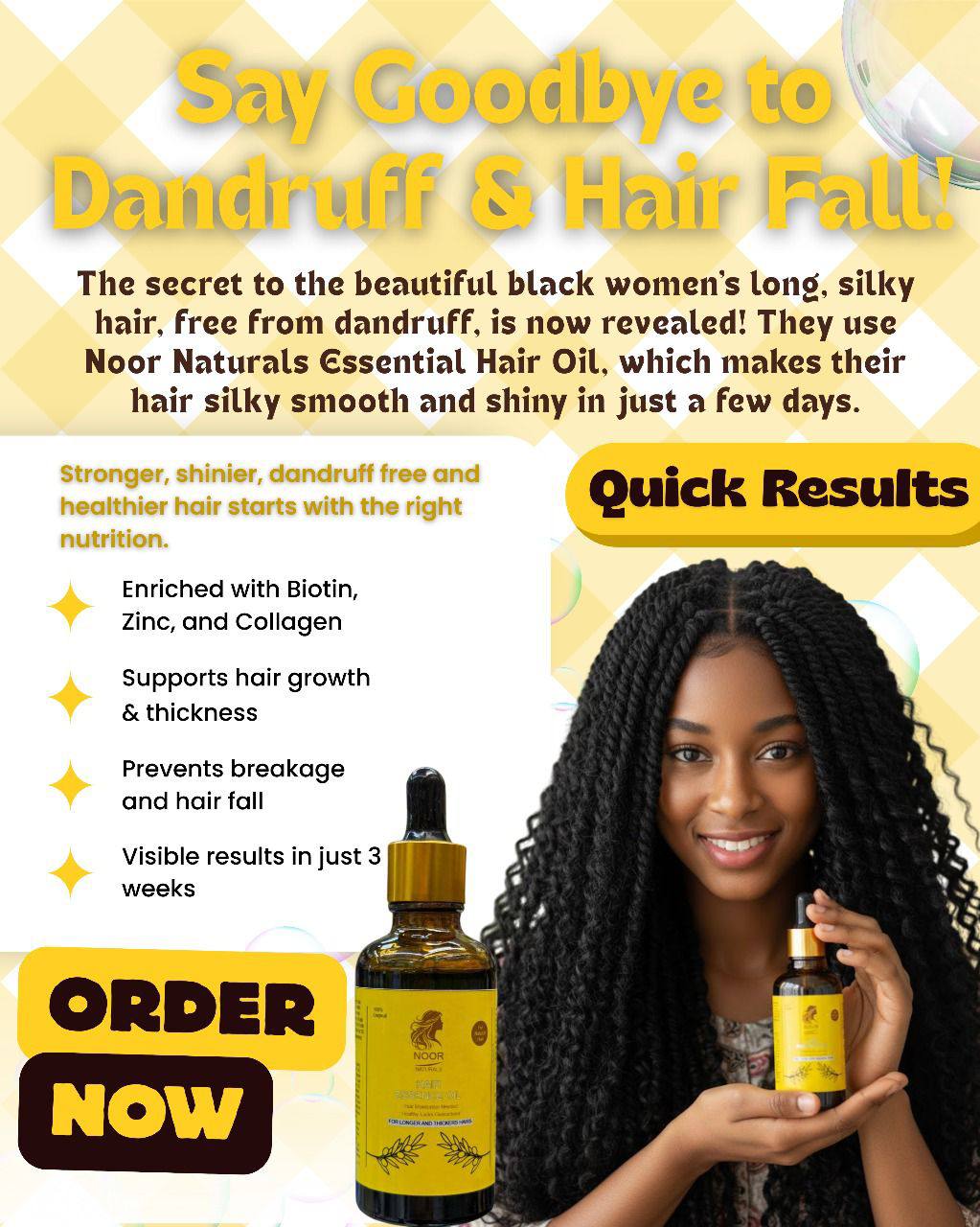 Hair Oil
40 dhs🪙💚

Zain97
♥️♥️♥️