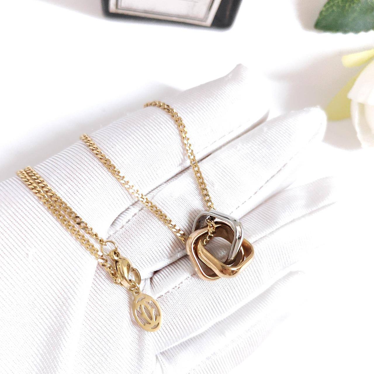 Cartier set* 🌿
Necklace 
Earrings 

*Master quality* 💐
100 dhs🪙🖤 NORMAL BOX
🎁🎁🎁

Zain48
♥️♥️♥️