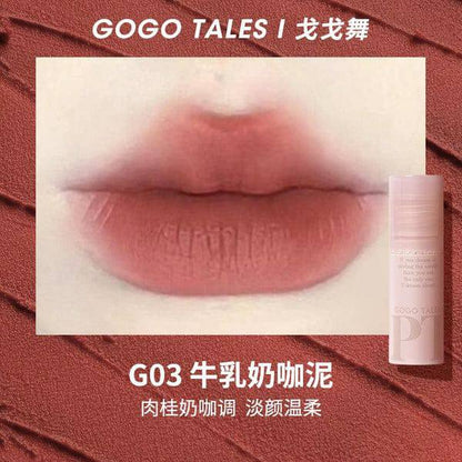 GOGO TALES COSMETICS # 464 air misty lip glaze 
30 dhs🌺

Zain01
♥️♥️♥️