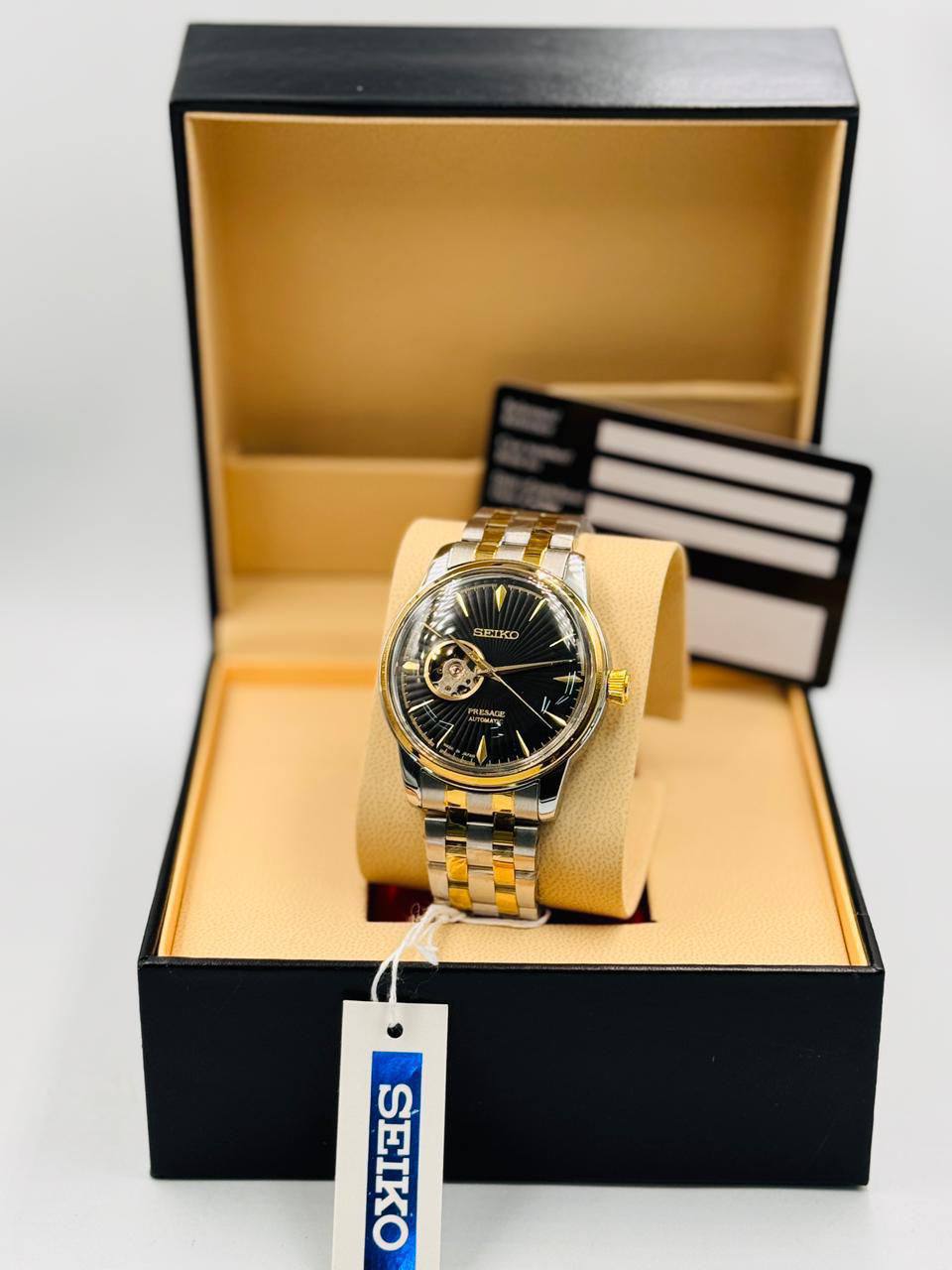 SEIKO MEN
*Automatic*
120 dhs❣️

Zain08
♥️♥️♥️