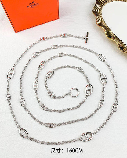 Long Necklace Hermes

200 dhs🇦🇪🇦🇪
160 Cm Length

WITH BOX AND PAPER BAG🛍️🎁
Zain89
♥️♥️♥️