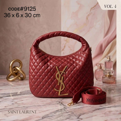 YSL - Yves Saint Laurent
ɪᴄᴀʀᴇ ǫᴜɪʟᴛᴇᴅ ʜᴏʙᴏ
ʟᴀᴍʙsᴋɪɴ ʟᴇᴀᴛʜᴇʀ ᴍᴀᴛᴇʀɪᴀʟ
ᴡɪᴛʜ ʟᴏɴɢ ᴛʀɪᴍ sᴛʀᴀᴘ
sɪᴢᴇ: 36 cm

75 dhs✅

Zain31
♥️♥️♥️