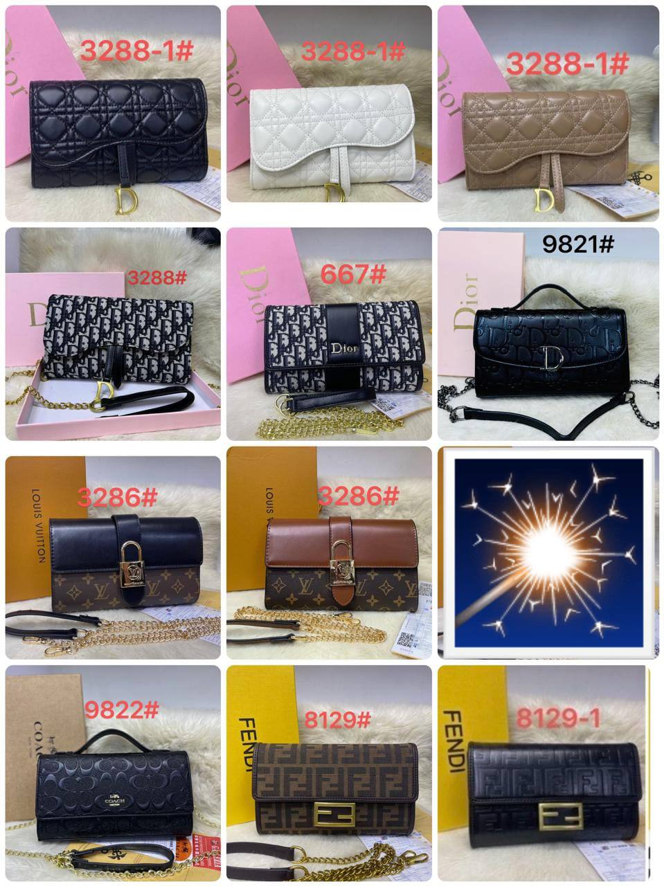 Bagsق
Update Stock
80 dhs✅ 

with box
🎁🎁🎁

good quality

Zain50
♥️♥️♥️