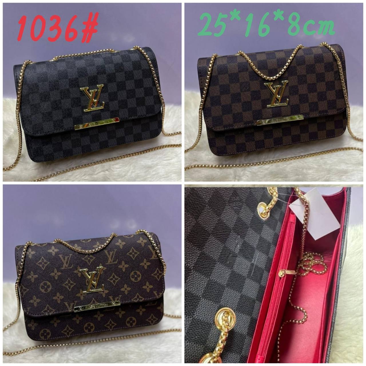 LV
Size: 25×16×8cm
70 dhs🪙🌨️

Zain50
♥️♥️♥️