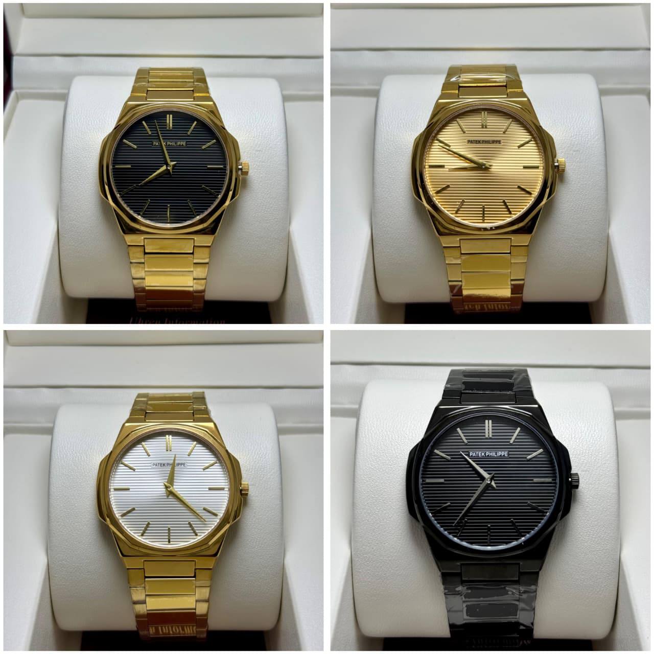 PATEK PHILIPPE SLIM MEN
*GOOD QUALITY*
*WEIGHT LESS CHAIN*
120 dhs🗽
*BATTERY*

Zain29