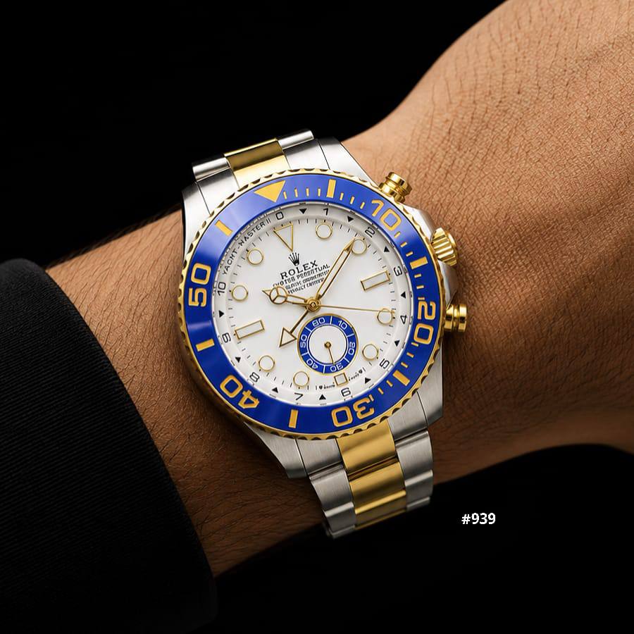 ROLEX YACH - MASTER || MEN GOOD QUALITY GMT WORKING

AUTOMATIC 

280 DHS🇦🇪🇦🇪


Zain58
♥️♥️♥️