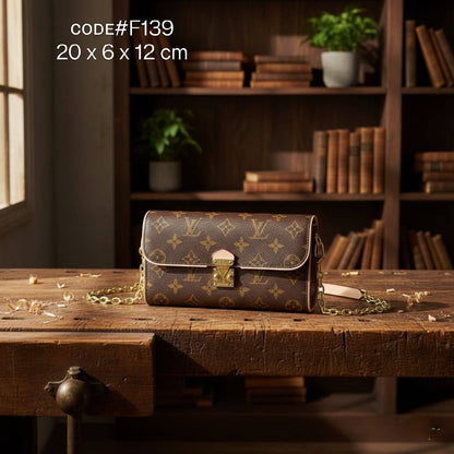 LV
ᴘᴏᴜᴄʜᴇᴛᴛᴇ ᴄᴀᴍɪʟʟᴇ
ɢᴏʟᴅ ᴄʜᴀɪɴ ᴀᴅᴊᴜsᴛᴀʙʟᴇ 
ʀᴇᴍᴏᴠᴀʙʟᴇ ᴄʜᴀɪɴ ʙᴇʟᴛ sᴛʀᴀᴘ
sɪᴢᴇ: 20cm
ᴡɪᴛʜ BOX
🎁🎁🎁

70 dhs❣️

Zain31
♥️♥️♥️