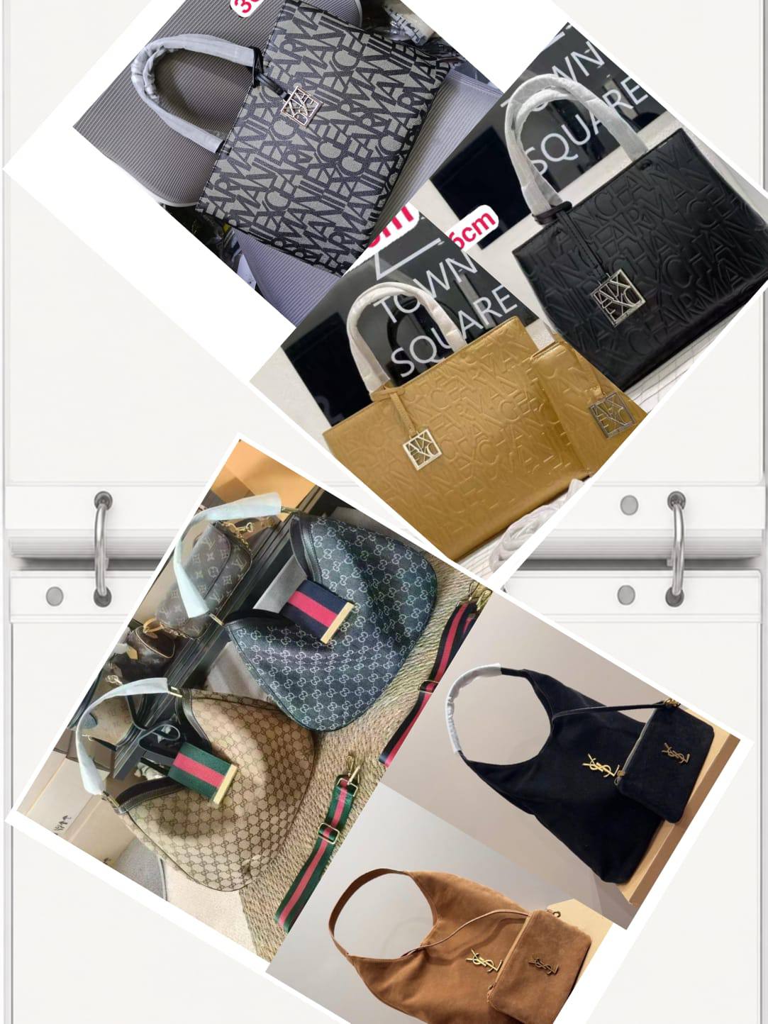 Mixed bags

Gucci 
YSL
CH CH
100 dhs🇦🇪🇦🇪

high quality
Zain26
♥️♥️♥️