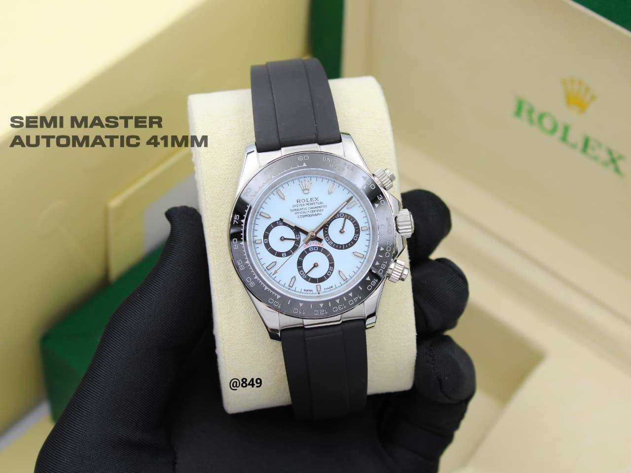 ROLEX DAYTONA SEMI MASTER QUALITY 41MM

*AUTOMATIC*

450 dhs🇦🇪🇦🇪

Zain58
♥️♥️♥️