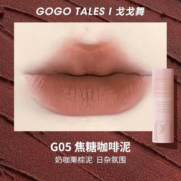 GOGO TALES COSMETICS # 464 air misty lip glaze 
30 dhs🌺

Zain01
♥️♥️♥️