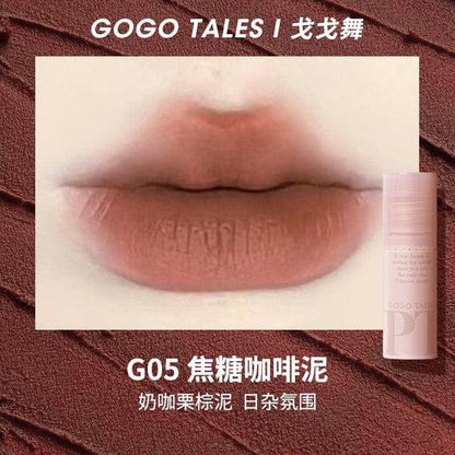 GOGO TALES COSMETICS # 464 air misty lip glaze 
30 dhs🌺

Zain01
♥️♥️♥️