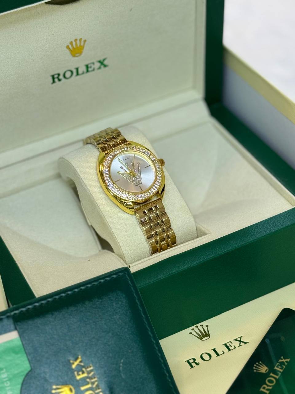 ROLEX 🆕 LADIES 
GOOD QUALITY 💯
60 dhs🪙💕

Zain133
♥️♥️♥️