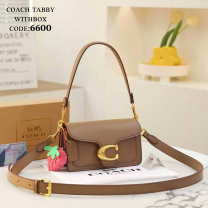 COACH TABBY 

20cm STOCK ✨👆🏾
100 dhs🇦🇪🇦🇪

WITH BOX 

Zain168
♥️♥️♥️