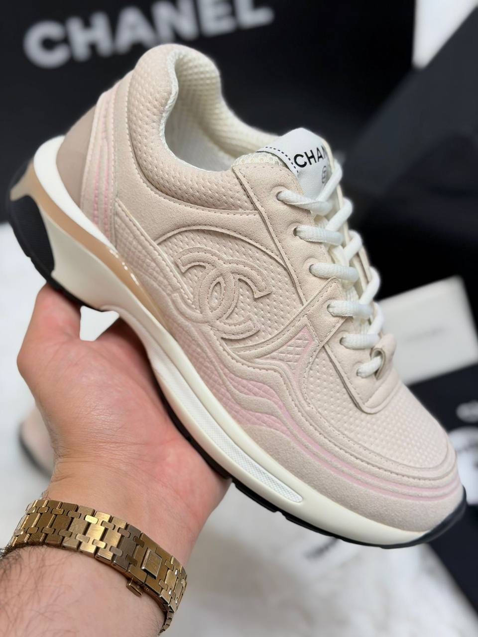 CHANEL
💎 _*VIP QUALITY +A*_ 💎
Size 37 To 41
490 dhs✅

Zain292
♥️♥️♥️