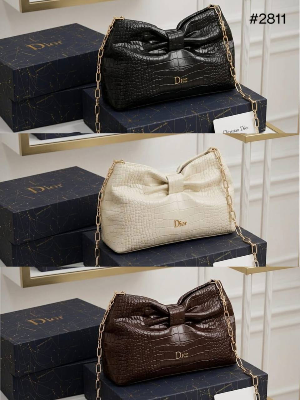 YSL - Yves Saint Laurent
Jamie Shoulder Bag
Quilted leather Material
Gold -Tone Material
Size: 28 cm
With BOX
🎁🎁🎁

110 dhs✅

Zain239
♥️♥️♥️