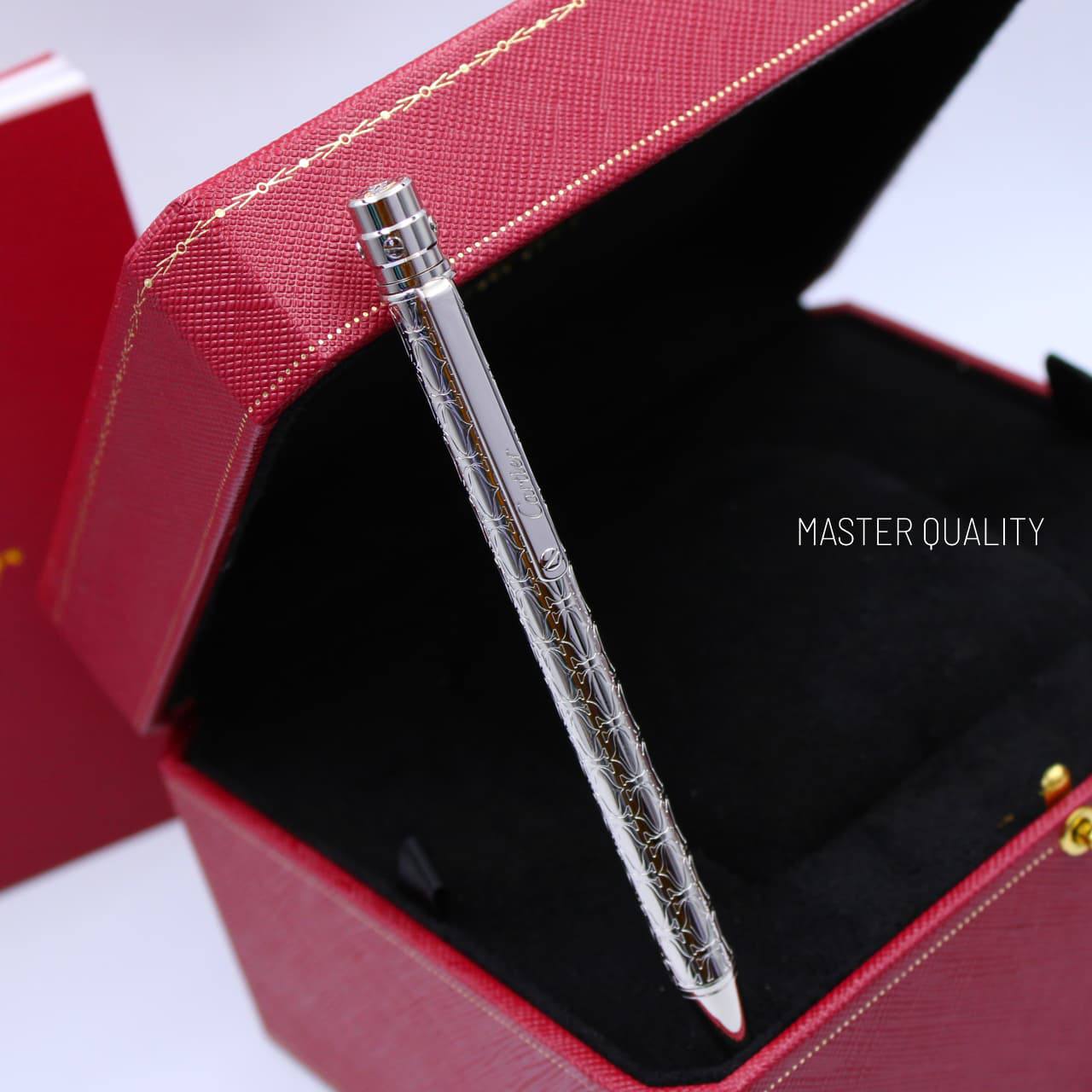 CARTIER PEN MASTER QUALITY

*110 dhs✅* WITH ORGINAL BOX & BAG
      🛡️🛡️🛡️🛡️🛡️

Zain58
♥️♥️♥️