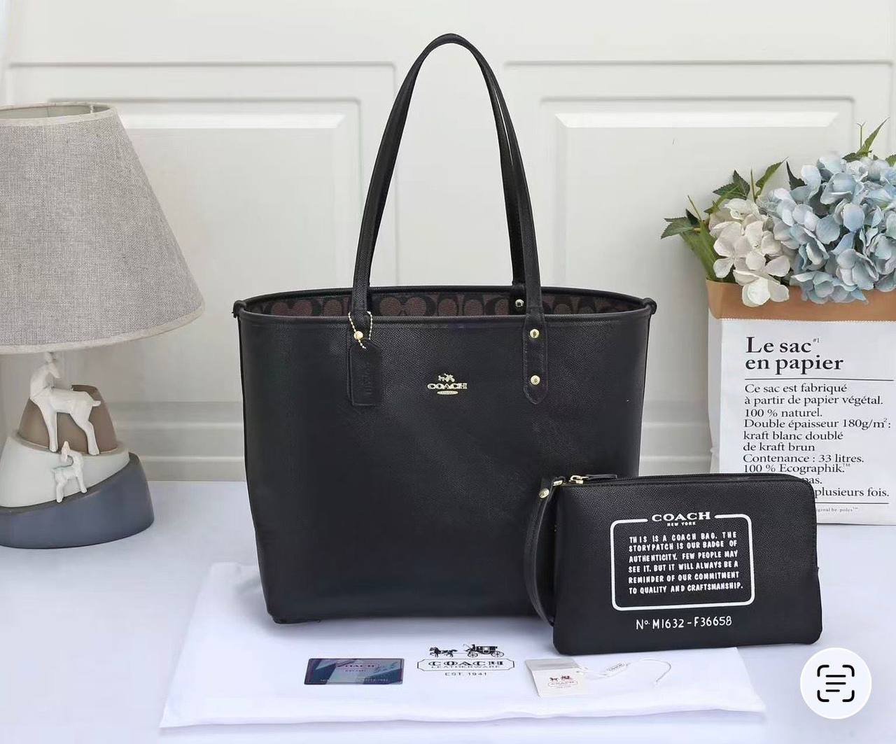 COACH 
GOOD QUALITY DOUBLE  FACE  
115 dhs✅

Zain39
♥️♥️♥️