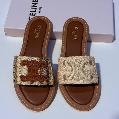 NEW CAME
CELINE SLIPPER
GOOD QUALITY
110 dhs✅
Size 36 TO 41

Zain40
♥️♥️♥️