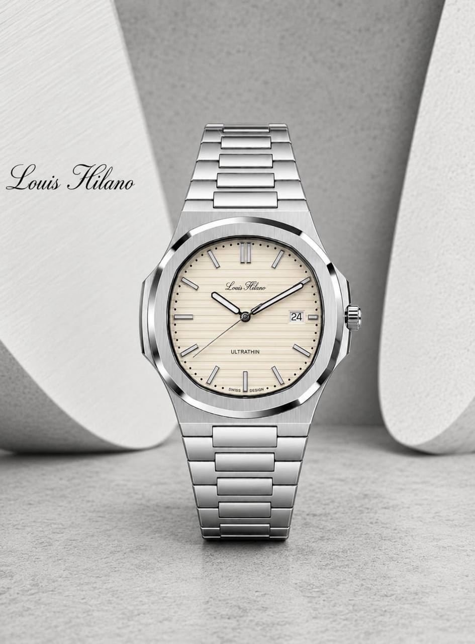 Louis Hilano watch for men good quality 
280 dhs✅ 
( ULTRATHIN SLIM size)

Zain59
♥️♥️♥️
