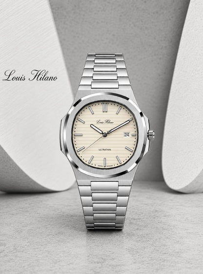 Louis Hilano watch for men good quality 
280 dhs✅ 
( ULTRATHIN SLIM size)

Zain59
♥️♥️♥️