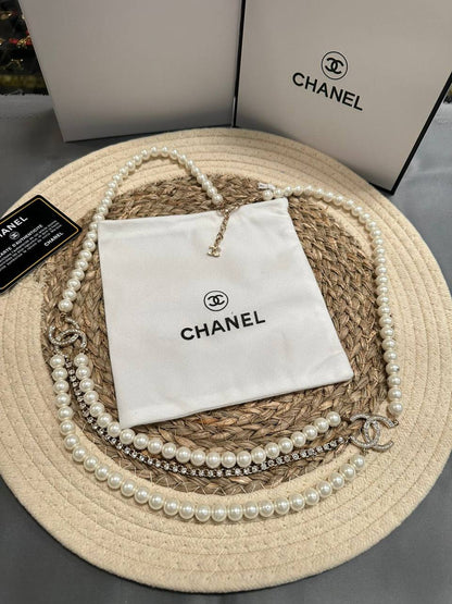 CHANEL 🔥*
Necklace 🦋
Long size 🌊
Master quality 💯
With master box 🗃️ 
Offer price 🤯
140 dhs🪙🌨️

Zain216
♥️♥️♥️