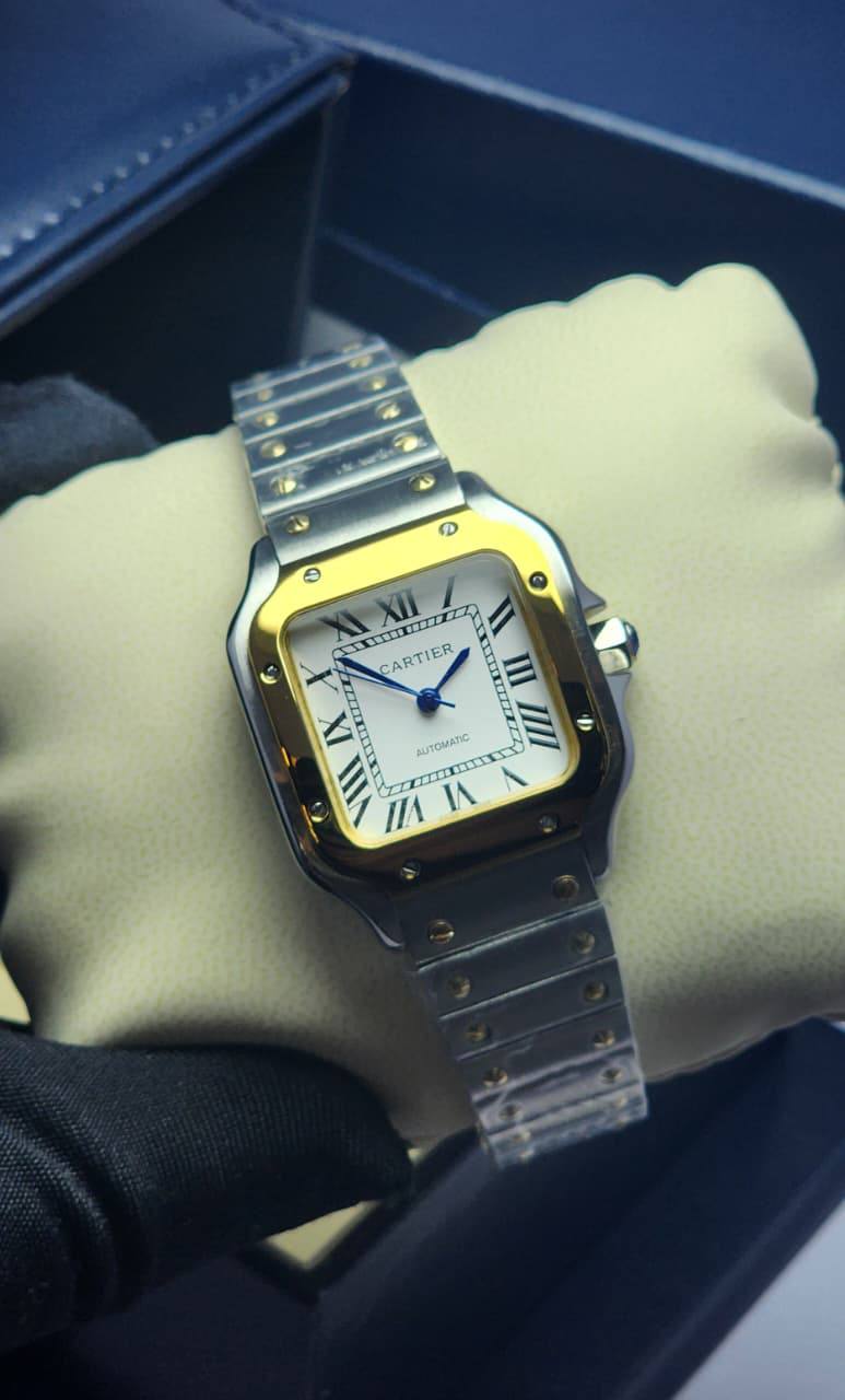 Cartier watch for ladies good quality automatic
 (size 36mm) 
280 dhs🪙🖤

Zain59
♥️♥️♥️