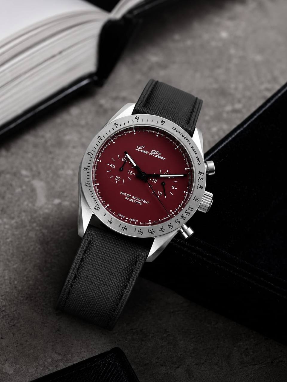 Louis Hilano watch for men 
good quality 
280 dhs✅

Zain59
♥️♥️♥️