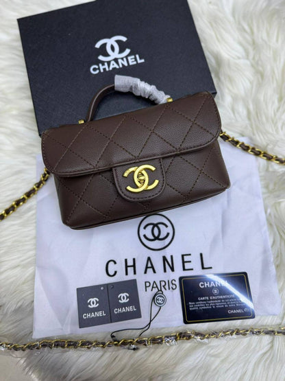 🌟 Chanel 25K
1️⃣ First quality +🎁
Size : 20 * 15 cm

90 dhs🪙🌨️

with box 
🎁🎁🎁

Zain115
♥️♥️♥️