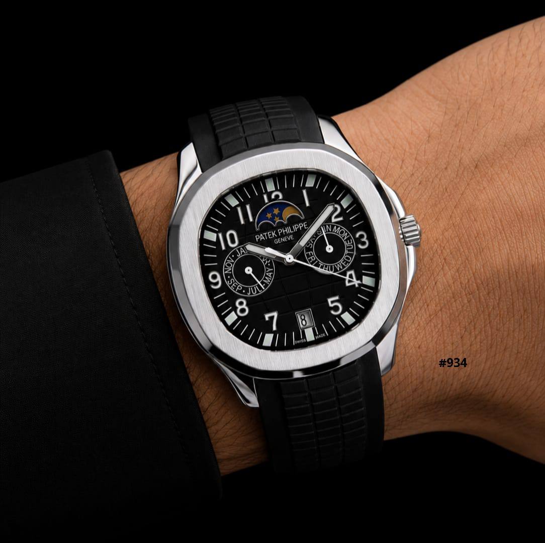 PATEK PHILIPPE AQUANAUT LUCE ANNUAL CALENDAR 40MM

*AUTOMATIC*

410 dhs🇦🇪🇦🇪

Zain58
♥️♥️♥️