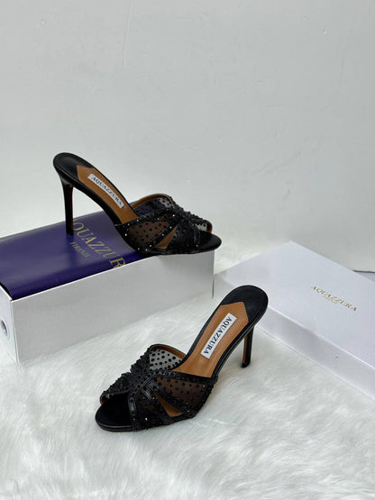 AQUAZZURA 
Restock✅
Size 36 to 41
115 dhs🪙🌨️

Zain21
♥️♥️♥️