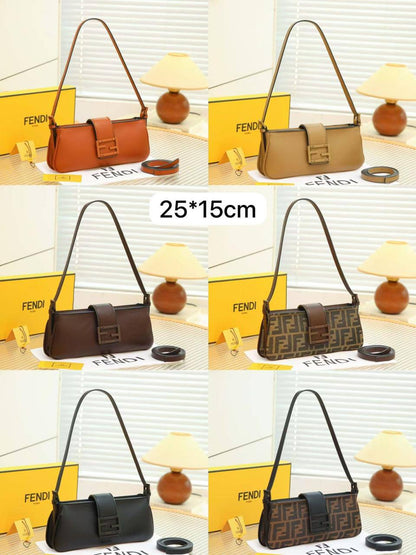 💖 Fendi Baby_B
1⃣️ First quality +🎁
Size : 25 * 15 * 4 cm
85 dhs🇦🇪
with box🎁

Zain115
♥️♥️♥️