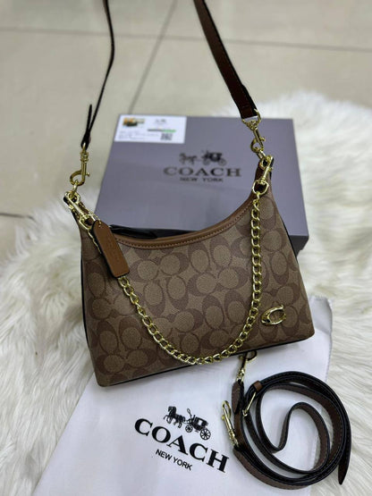 🌈 Coach Juliet new
1️⃣ First quality ＋🎁
Size : 25 * 22 cm

90 dhs🌺

with box 🎁

Zain115
♥️♥️♥️