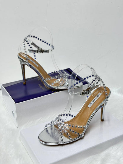 AQUAZZURA 
Restock✅
Size 36 to 41
125 dhs🪙🌨️

Zain21
♥️♥️♥️