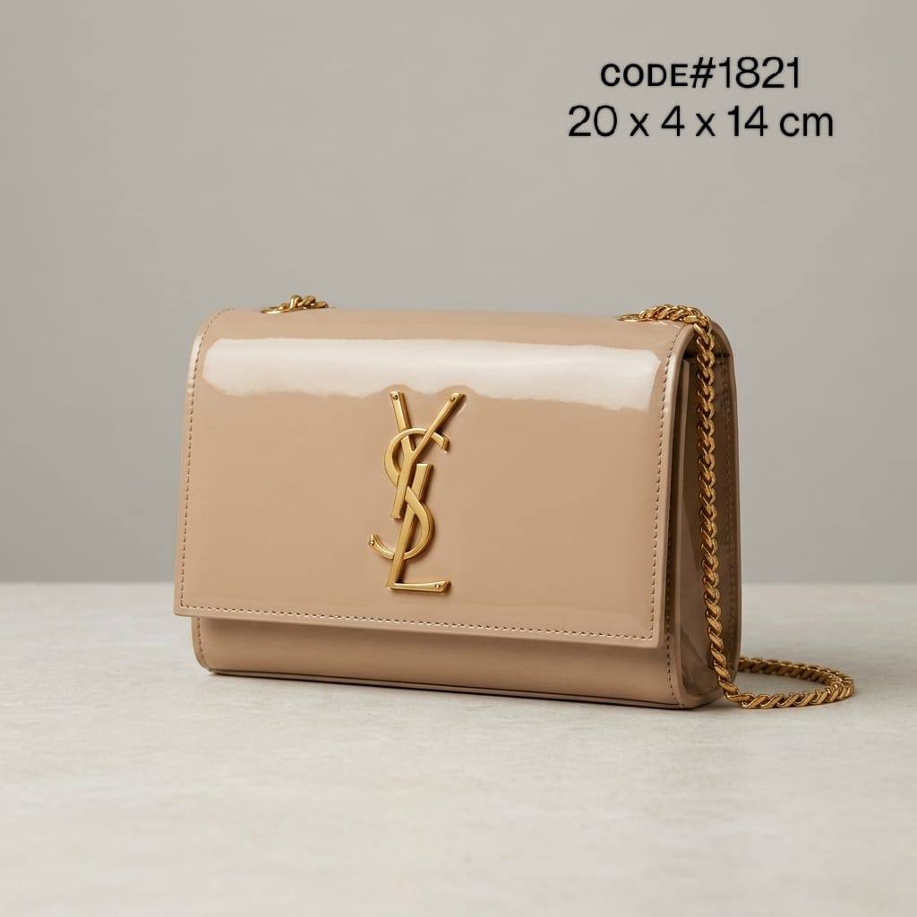YSL - sᴀɪɴᴛ ʟᴀᴜʀᴇɴᴛ
ᴋᴀᴛᴇ sᴍᴀʟʟ sʜᴏᴜʟᴅᴇʀ ʙᴀɢ
ɢʟᴏssʏ ᴘᴀᴛᴇɴᴛ ʟᴇᴀᴛʜᴇʀ
ᴡɪᴛʜ ɢᴏʟᴅ-ᴛᴏɴᴇ ʜᴀʀᴅᴡᴀʀᴇ
sɪᴢᴇ : 20 cm
ᴡɪᴛʜ BOX
🎁🎁🎁

70 dhs✅

Zain31
♥️♥️♥️