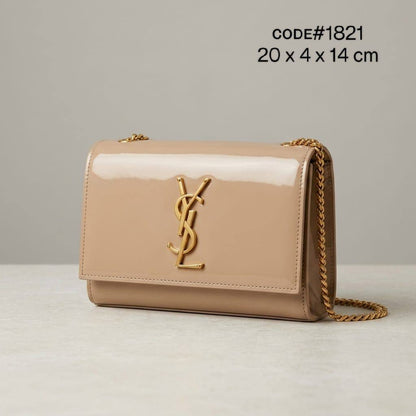 YSL - sᴀɪɴᴛ ʟᴀᴜʀᴇɴᴛ
ᴋᴀᴛᴇ sᴍᴀʟʟ sʜᴏᴜʟᴅᴇʀ ʙᴀɢ
ɢʟᴏssʏ ᴘᴀᴛᴇɴᴛ ʟᴇᴀᴛʜᴇʀ
ᴡɪᴛʜ ɢᴏʟᴅ-ᴛᴏɴᴇ ʜᴀʀᴅᴡᴀʀᴇ
sɪᴢᴇ : 20 cm
ᴡɪᴛʜ BOX
🎁🎁🎁

70 dhs✅

Zain31
♥️♥️♥️