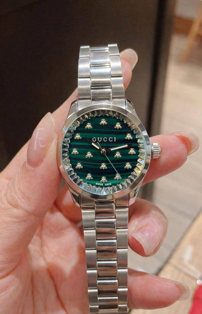 Gucci watch for ladies 
good quality 
260 dhs🌺

Zain59
♥️♥️♥️