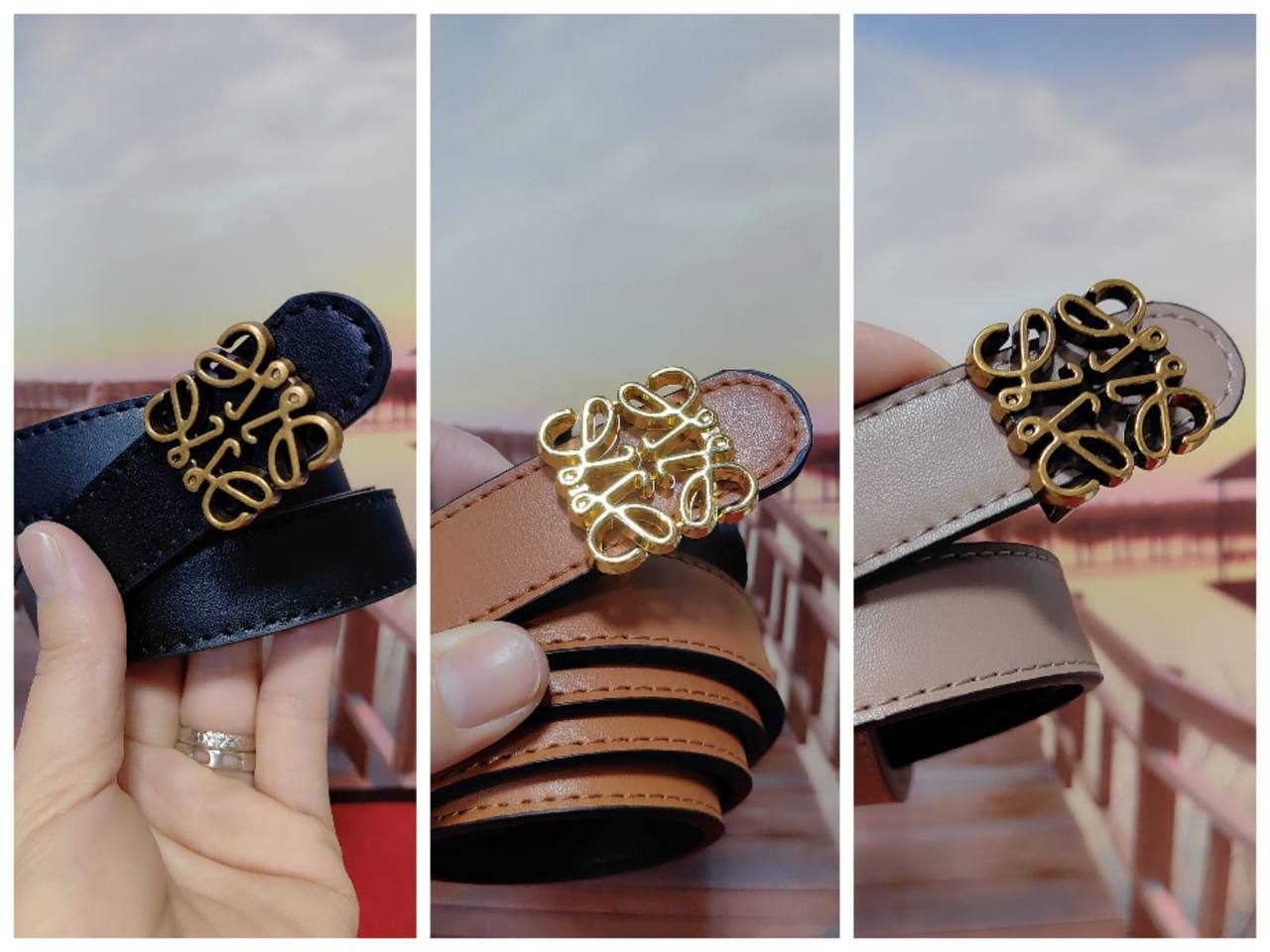 Belts

35 dhs💓

with box 
🎁🎁🎁

Zain232
♥️♥️♥️
