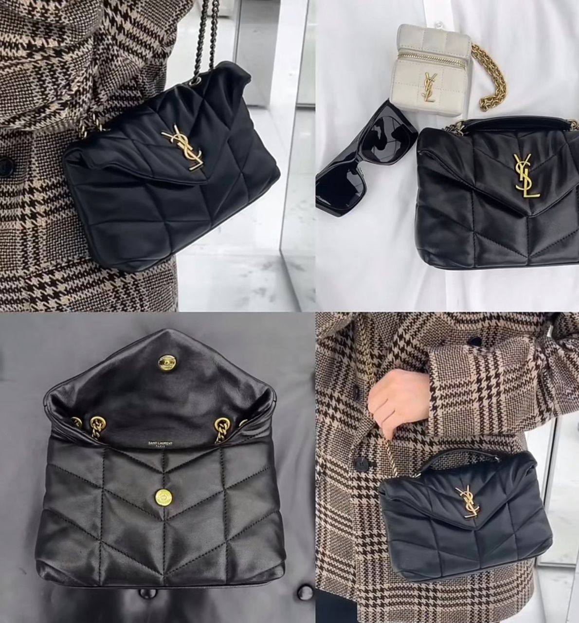 YSL
90 dhs🪙🖤
size：23×13×7cm
Good quality 
with box
🎁🎁🎁

Zain35
♥️♥️♥️